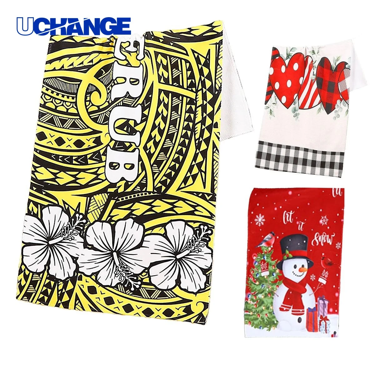 Customizable Full Wrap Beach Microfiber Towel Mat 1