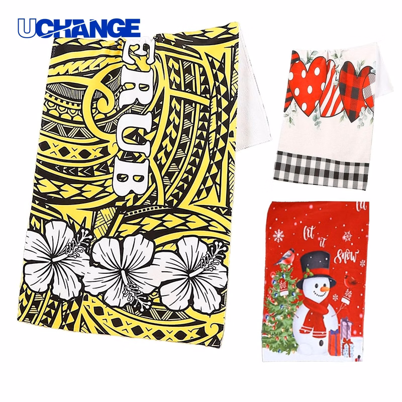 Customizable Full Wrap Beach Microfiber Towel Mat
