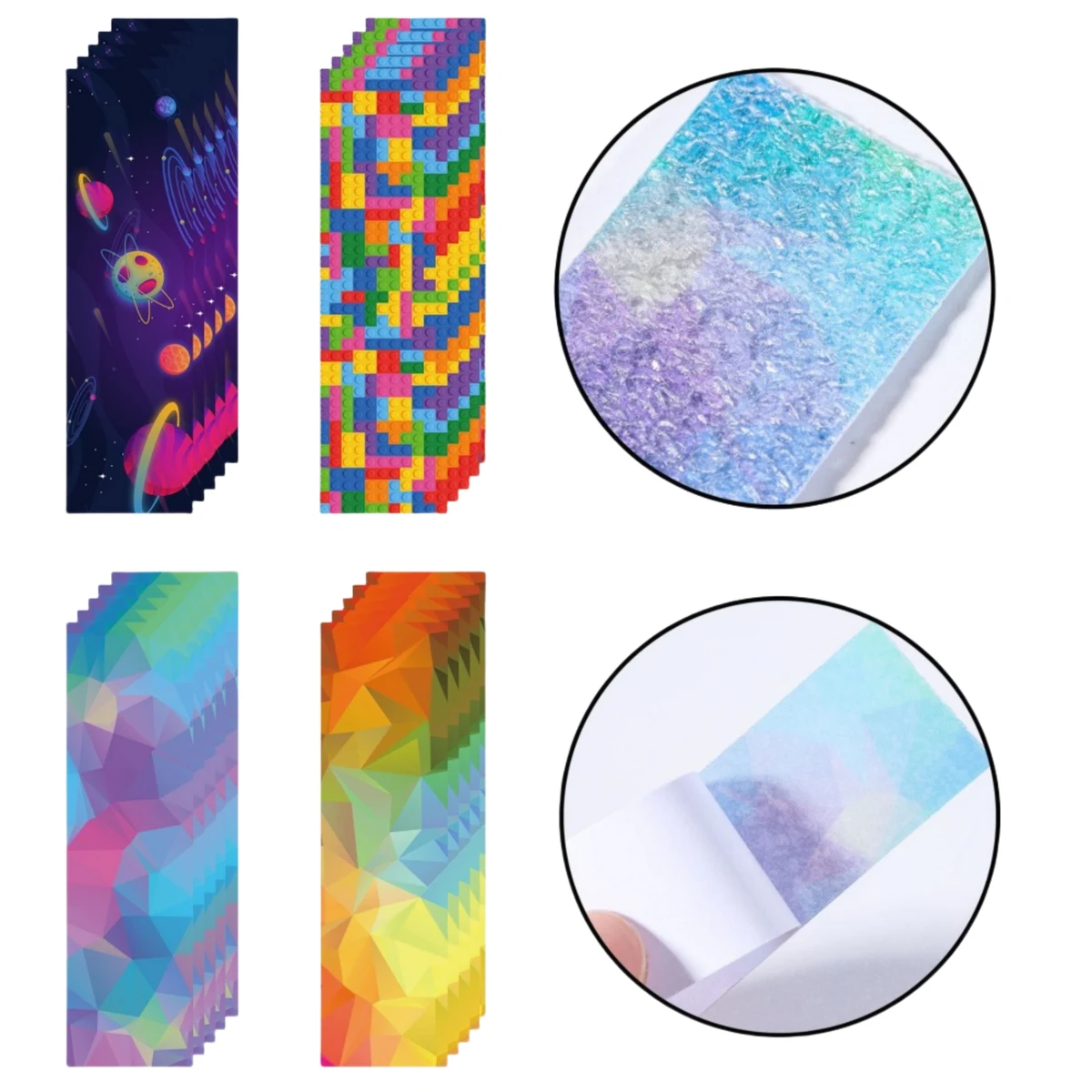 Custom Creative Full Color Relief Stickers 1