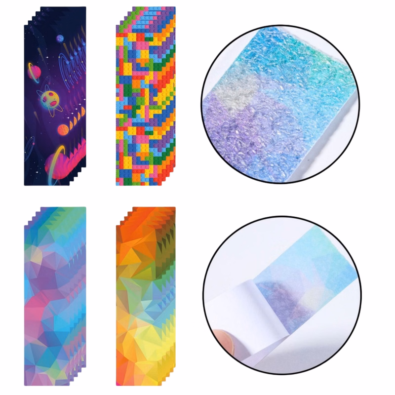 Custom Creative Full Color Relief Stickers