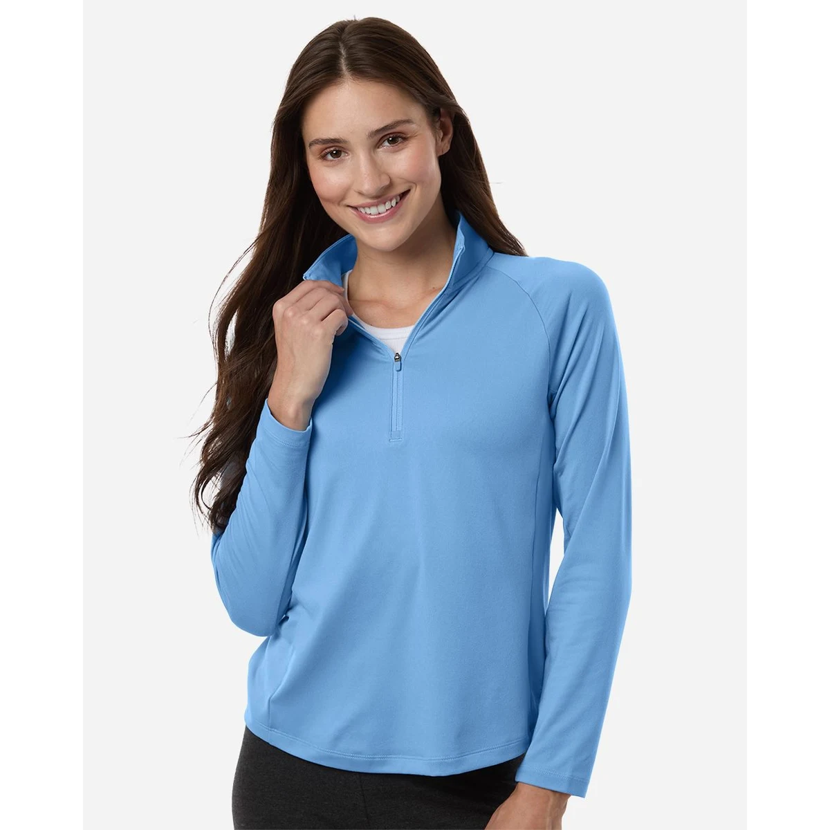 Women's Pure 2.0 Quarter-Zip Pullover - 629449, custom hoodie or sweatshirt with logo imprint 1