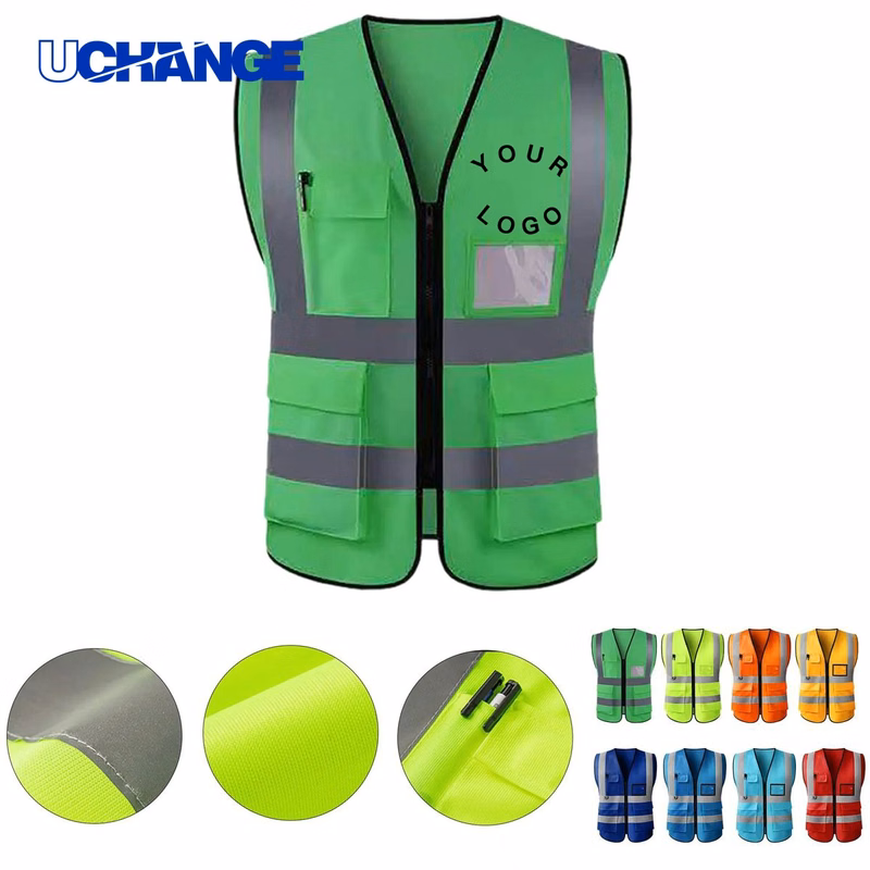 Lightweight Reflective Vest for Roadside Workers