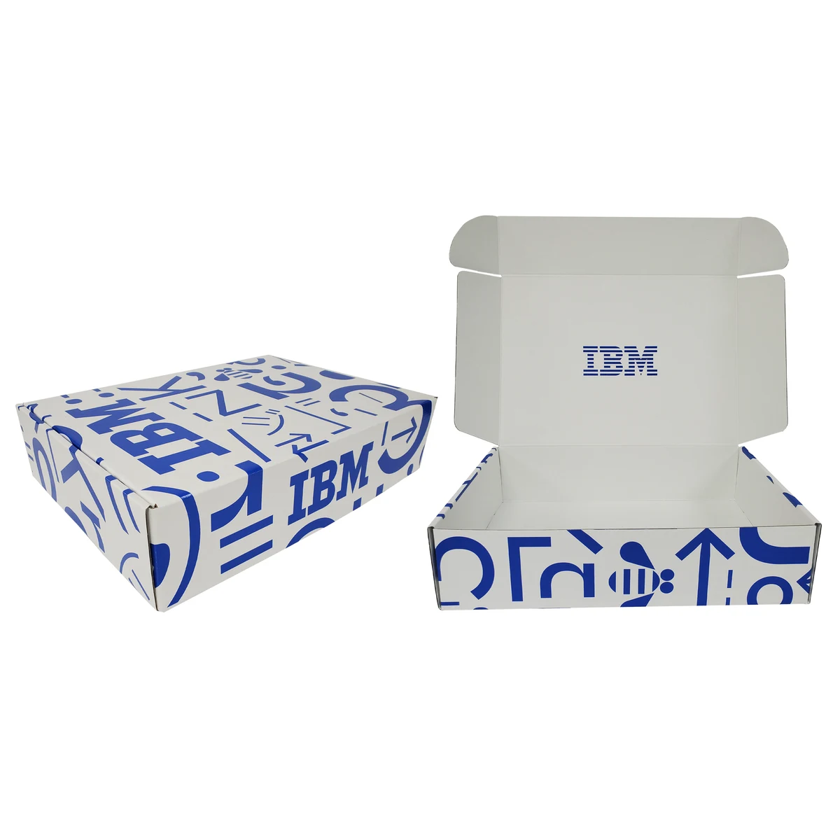 17 1/2" x 12 1/2" x 4 1/4" - E-Flute Outside Tuck Box 1