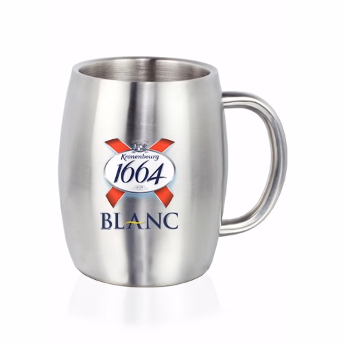 14 oz Agnes Stainless Steel Double Wall Mug