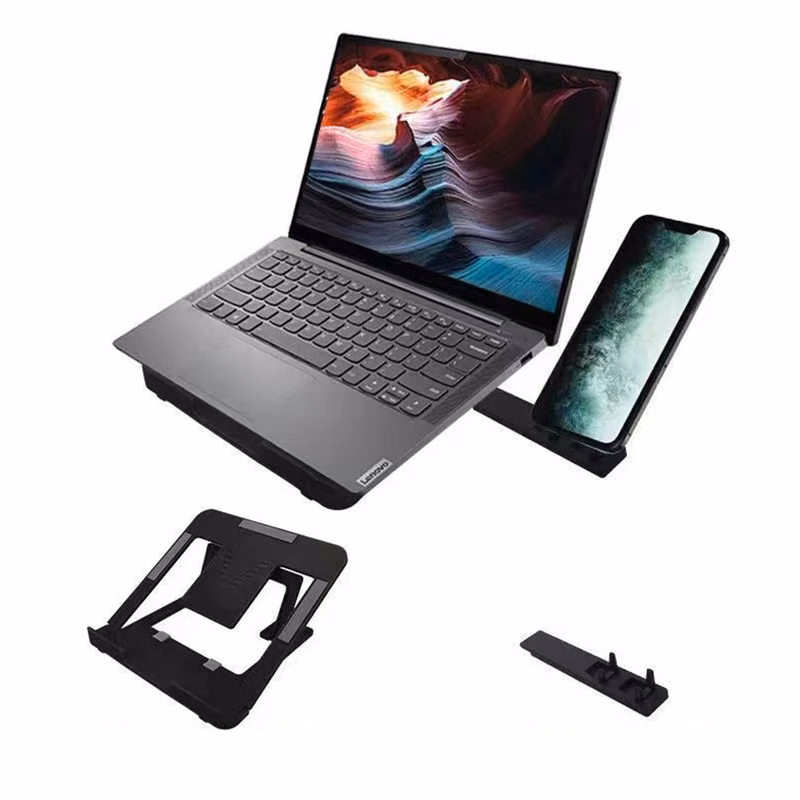 Foldable Laptop Phone Stand