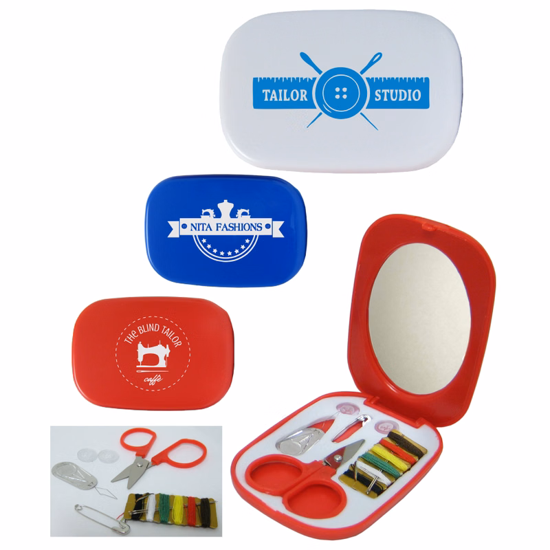 Sewing Kit With Mirror
