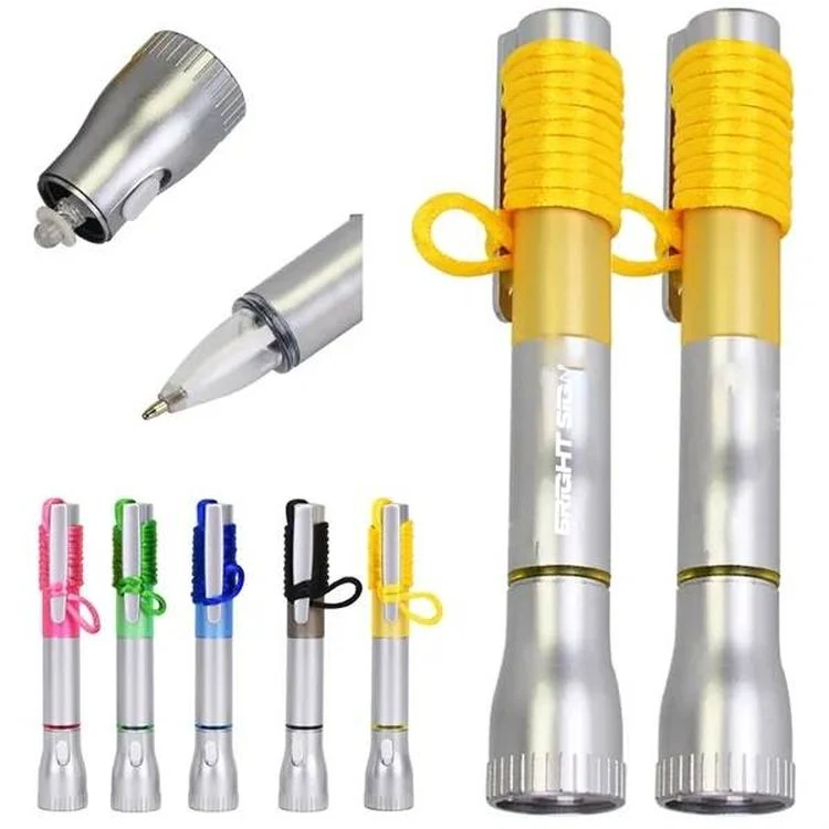 LED Flashlight Pen with Lanyard 1