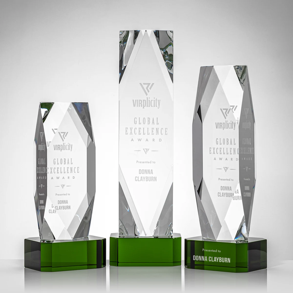 Delta Award on Base - Green 1