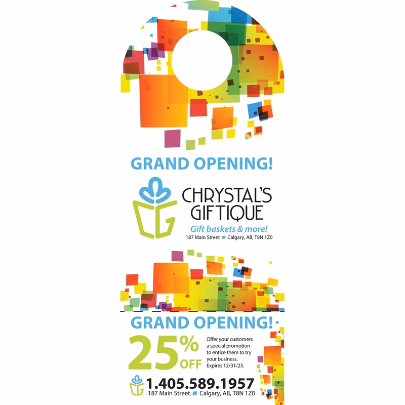 Door Hangers - Full Colour Printing