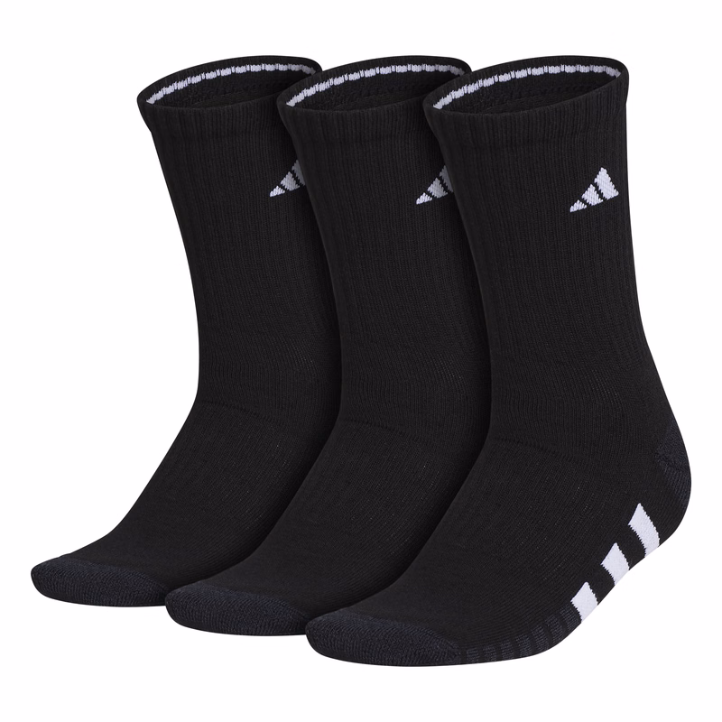 Adidas Women's Cushioned 3.0 3-Pack Crew Sock