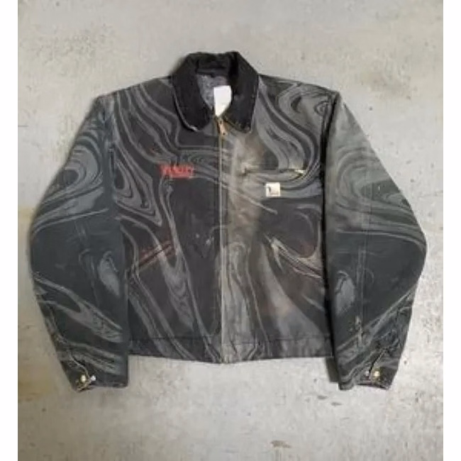 Men's Hip Hop Streetwear Denim Bomber Jacket