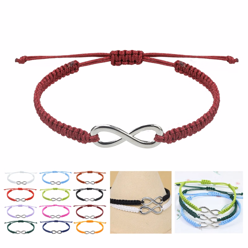 Customizable Metal Woven Bracelet with Clasp