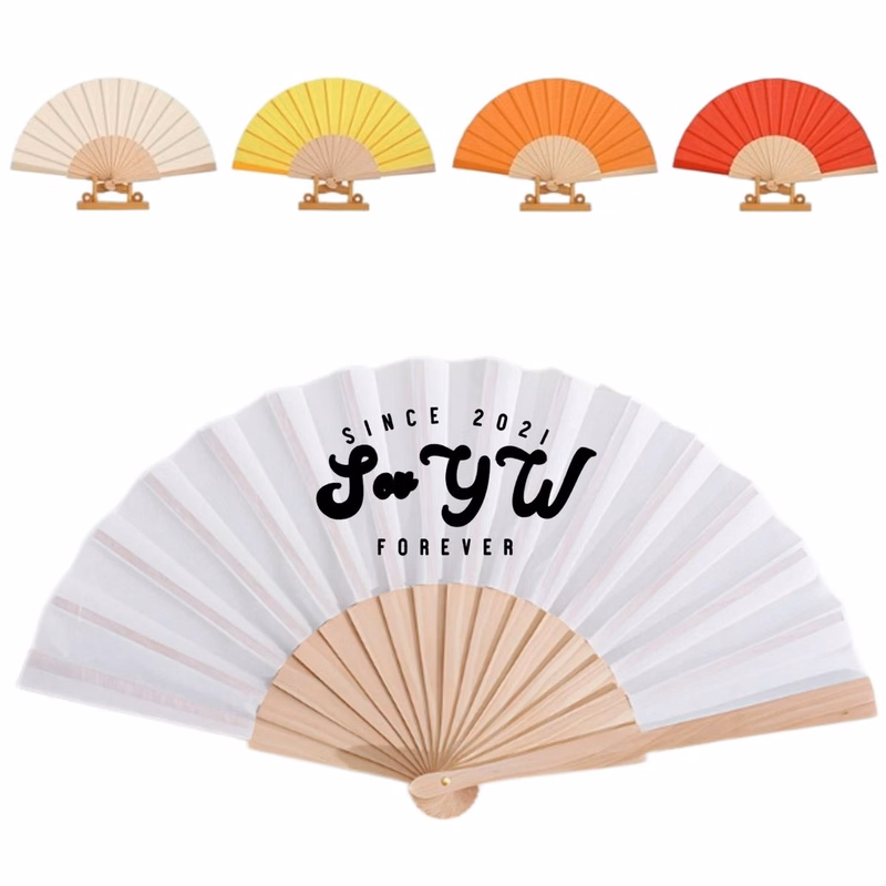 Plain Paper Hand Fan