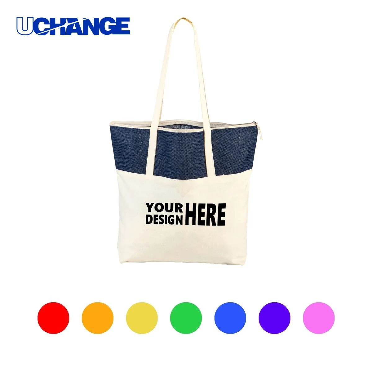Canvas and Non-Woven Tote Bag, custom tote bag with logo imprint 1