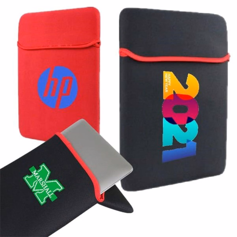 Reversible neoprene Multifunctional Laptop sleeve