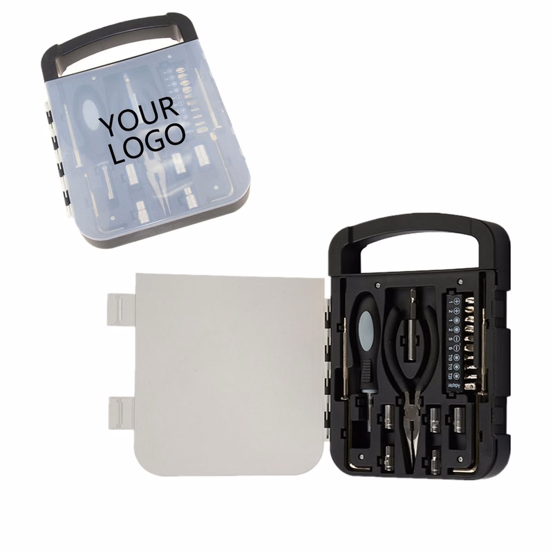 22-Piece Hand Tool Set With Clear Lid