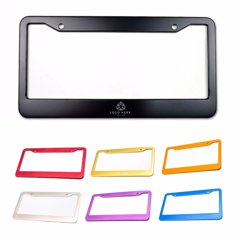 License Plate Aluminum Tag Frame