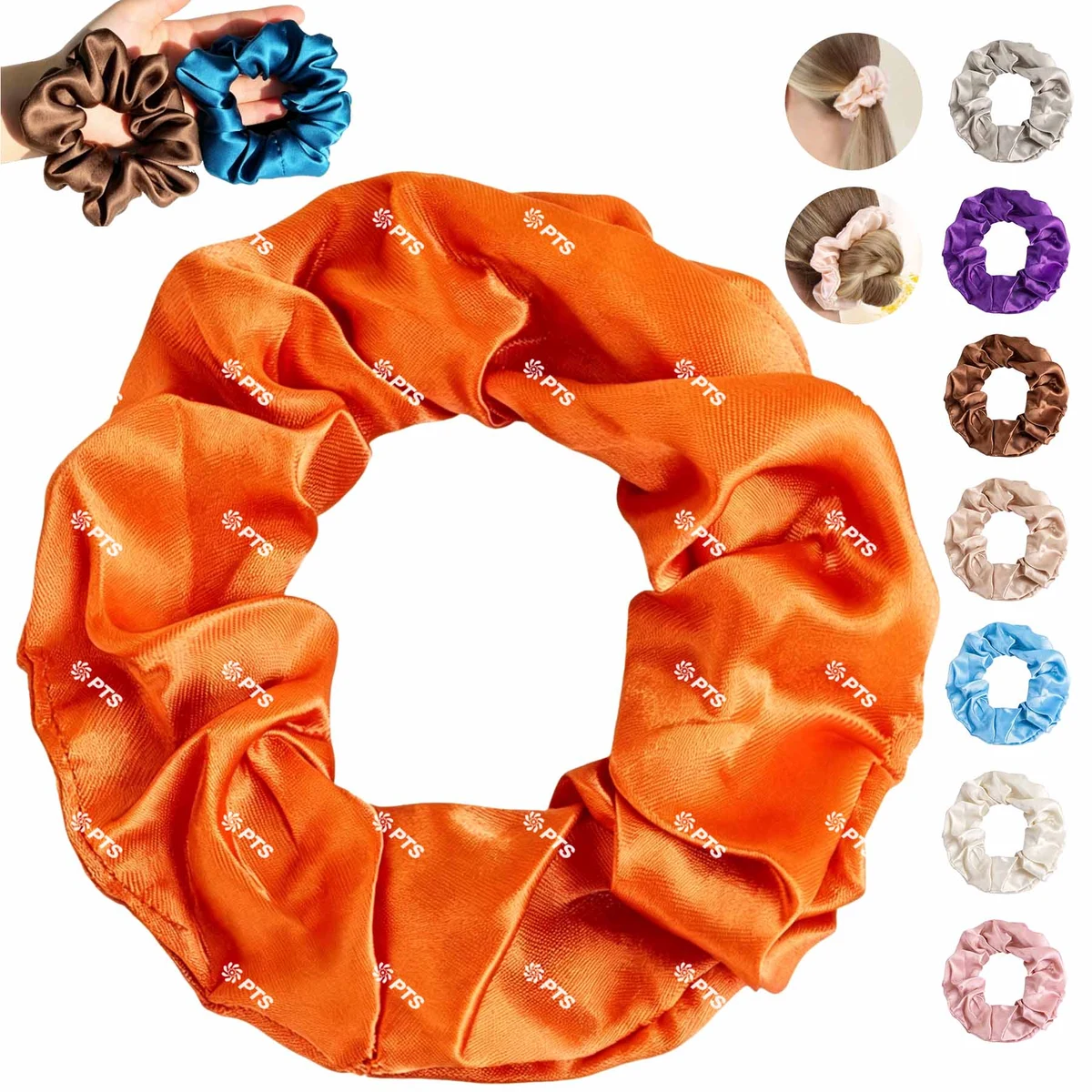 Full-Color Digital Elastic Scrunchies 1