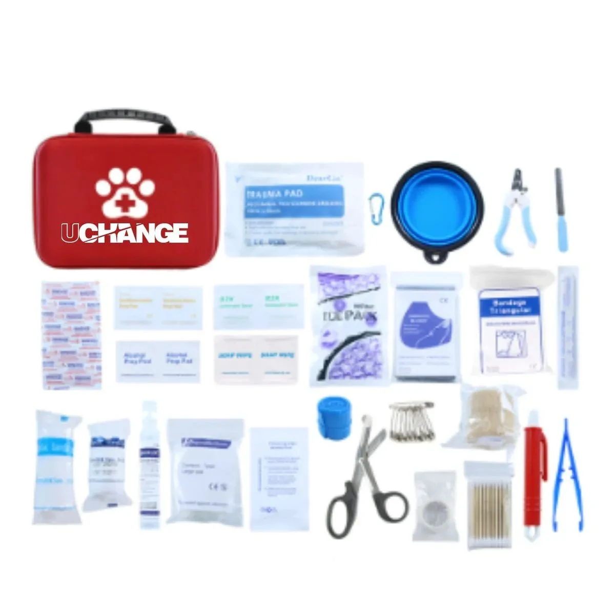 Pet First Aid Kit With EVA Carry Case 1