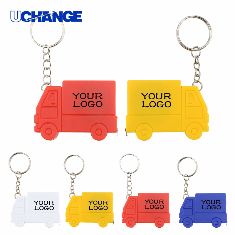 Truck-Shaped Measuring Tape Keychain