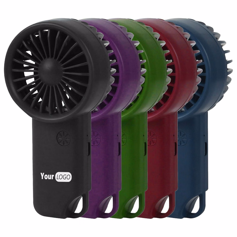 Plastic Compact Hand Fan With Clip ®C Perfect For Travel And Outdoors