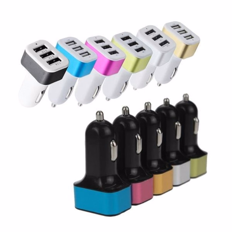 Three-Port USB Car Charger