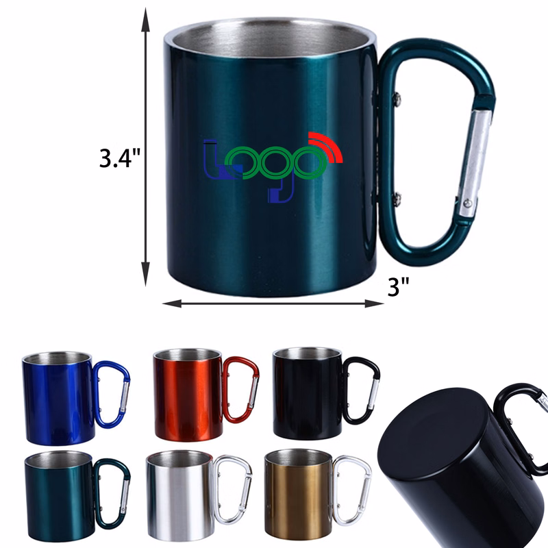 MOQ 50 Versatile 10 OZ Outdoor Camping Stainless Steel Cup