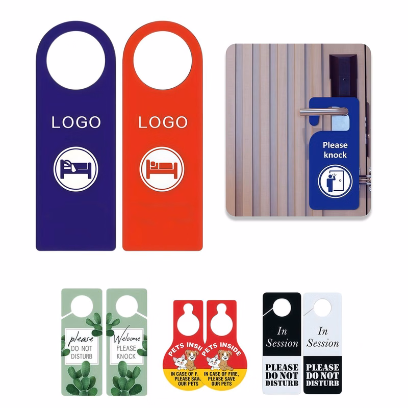 Door Knob Hanger Tag