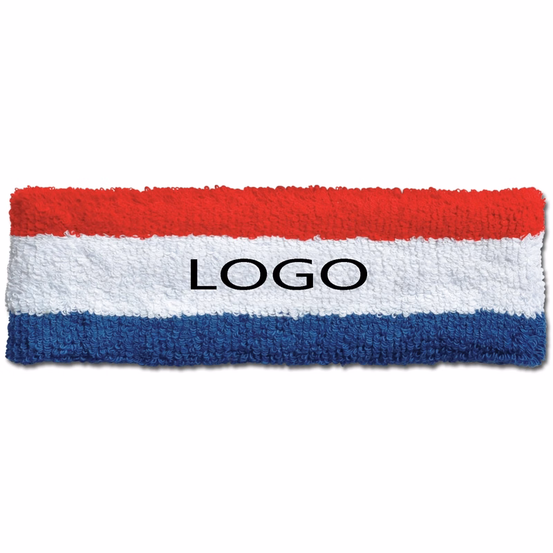 2-ply Striped Heavyweight Terry Headband