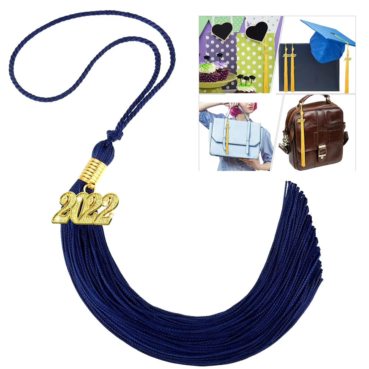 Mini Silky Handmade Soft Flossy Bookmark Tassels 1