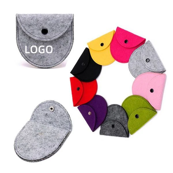 Felt Coin Purse Bag 1