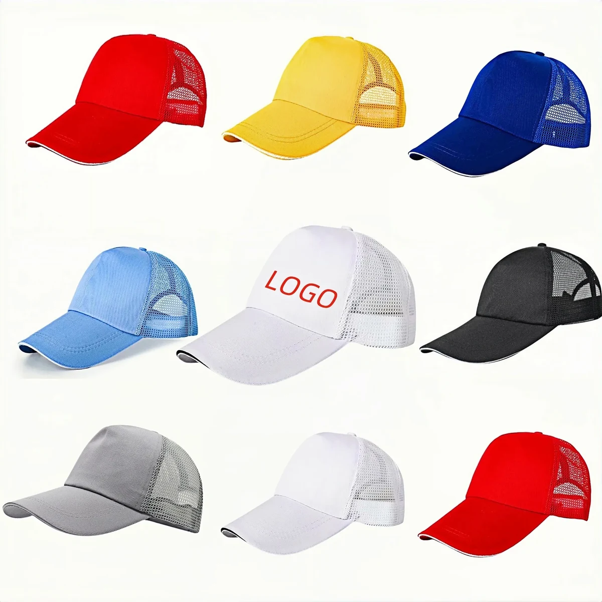 Foam Trucker Hat With Mesh Back 1