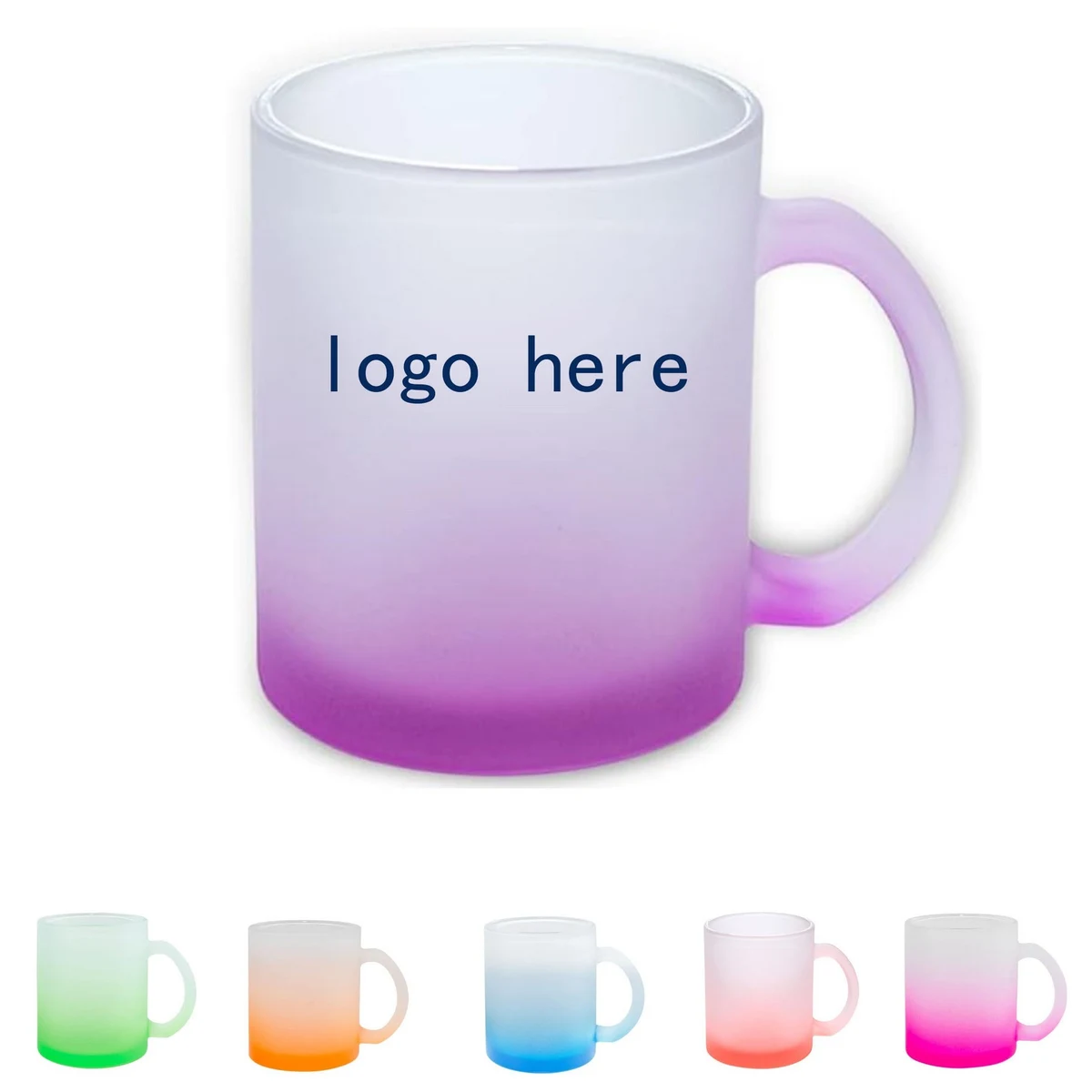 Frosted Glass Mug 1