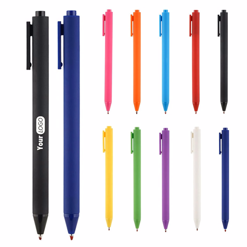Candy-Colored Black Ballpoint Pen
