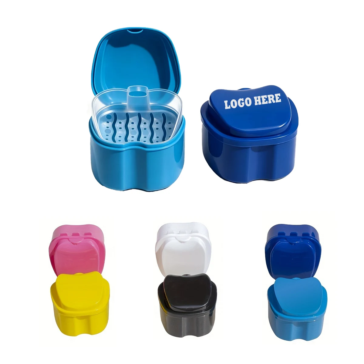 Curved Contour Dental Retainer Storage Case 1