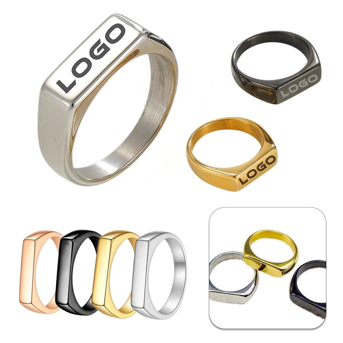 Engraved Couple Rings 1