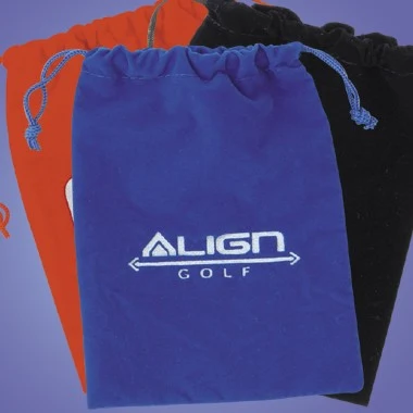 DRAWSTRING VELVETEENPOUCH 1