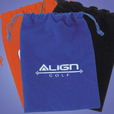 DRAWSTRING VELVETEENPOUCH