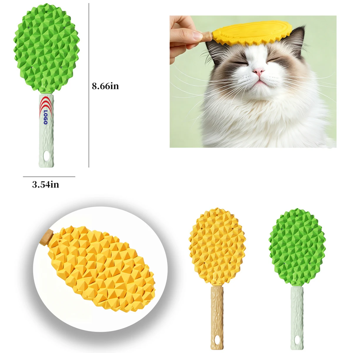 Dog & Cat Massage Grooming Brush 1