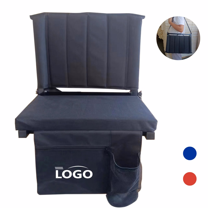 Portable Folding Stadium Chair with Backrest