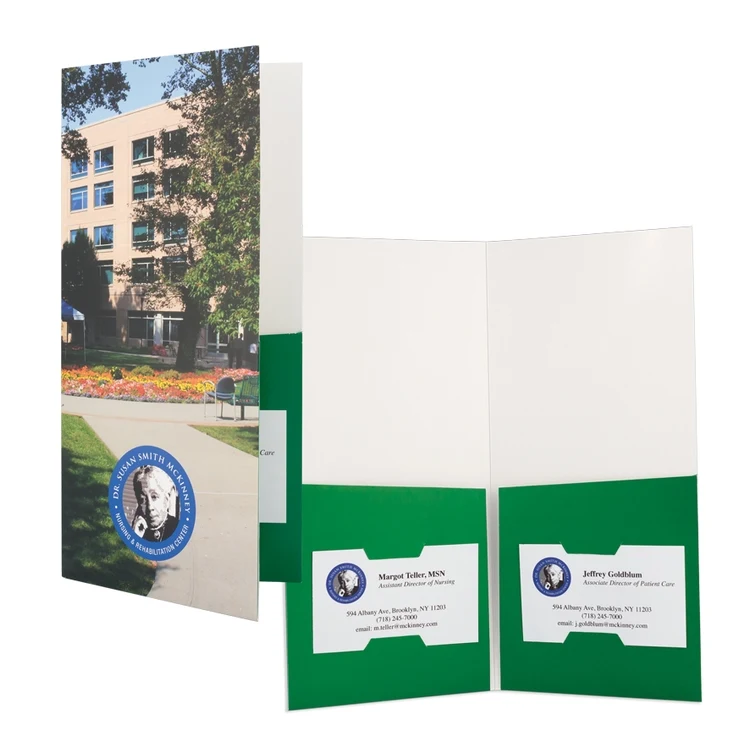 Small Presentation Folders with Two Pockets 1