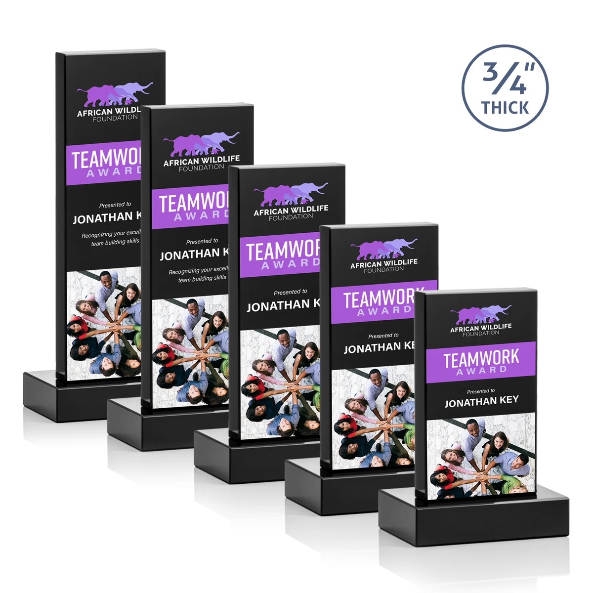 Hathaway VividPrint™ Award - Black 1