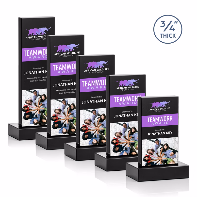 Hathaway VividPrint™ Award - Black