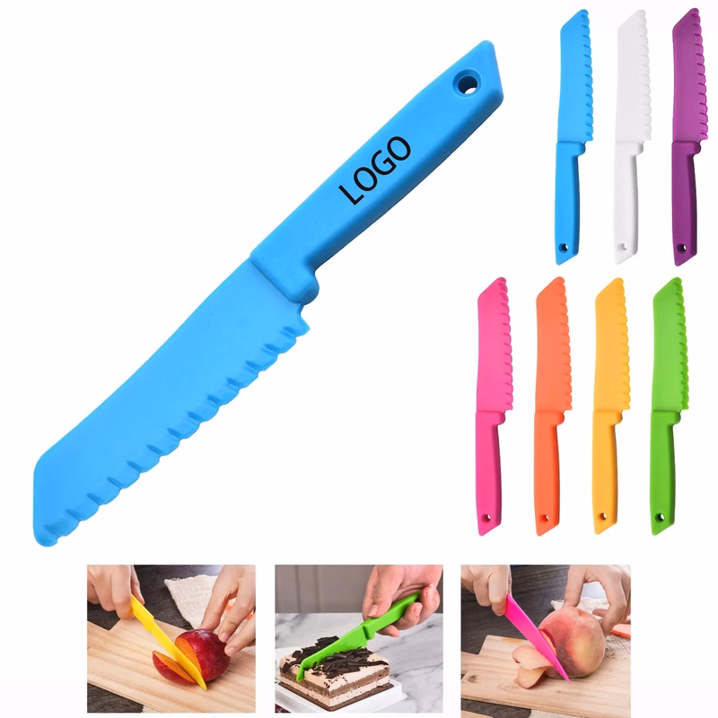 Kid Serrated Plastic Cake Knife