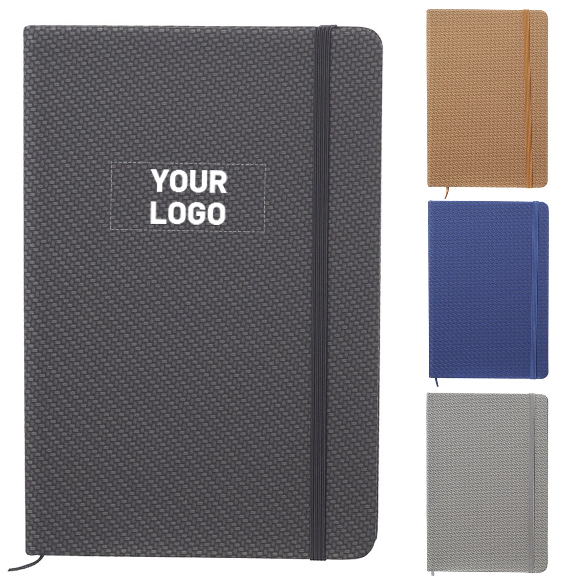 Hardcover A5 Size Texturized Notebook 1