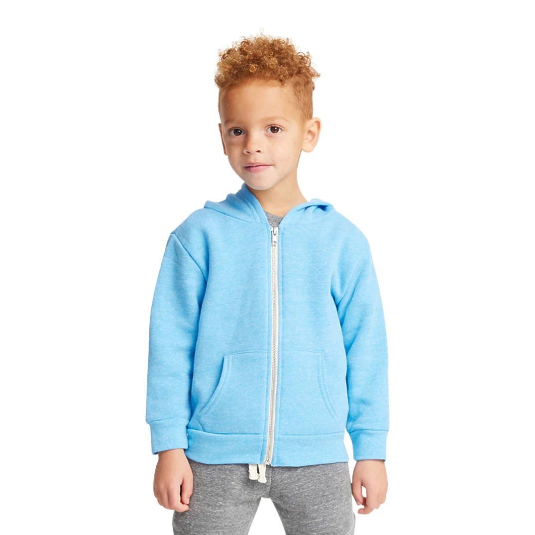 Toddler Triblend Fleece Zip Hoodie 1