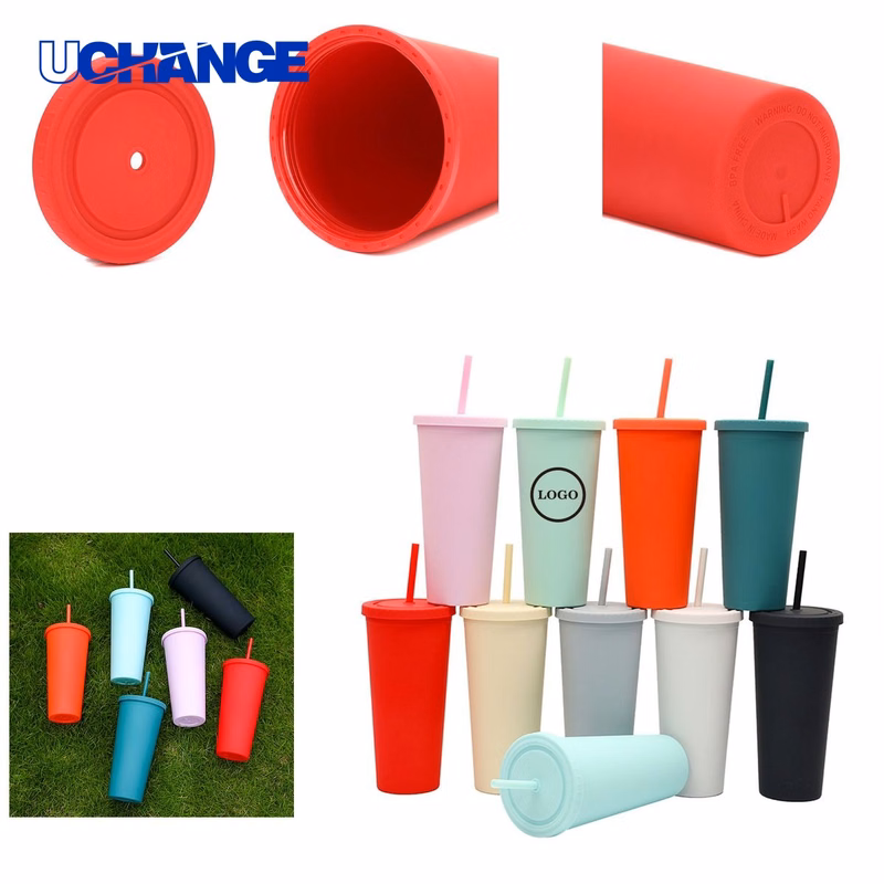 Reusable Milk Tea Style Straw High-Quality Cup Container