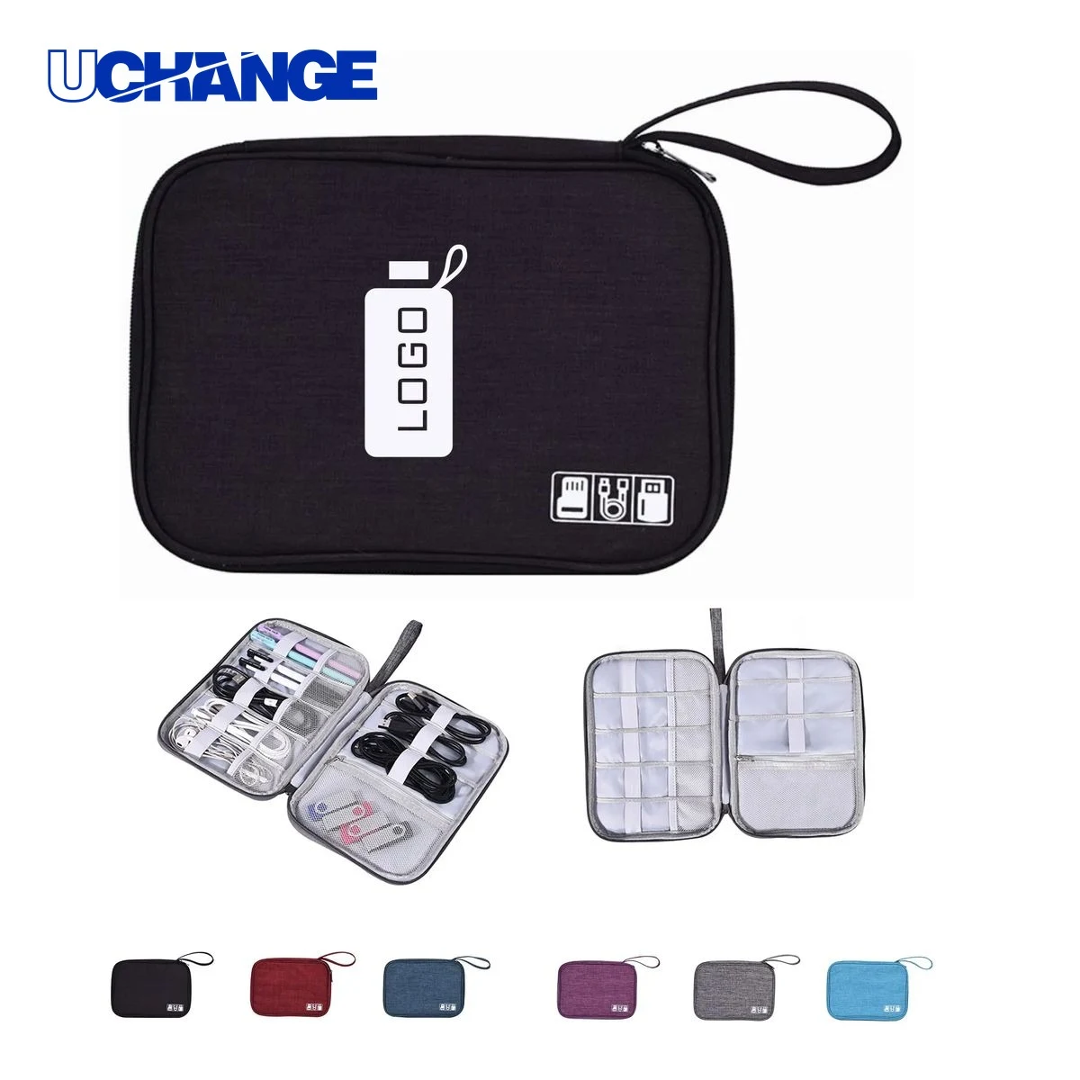 Protective Data Cable Organizer Bag 1