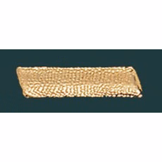 Small Service Bar Metal Chenille Letter Insignia Pin