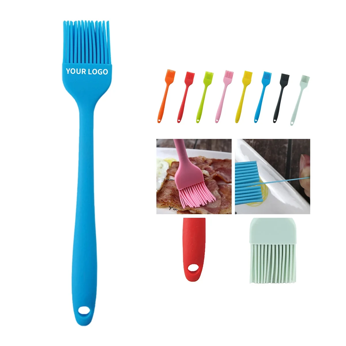 Premium Food-Grade Silicone BBQ Oil Brush 1